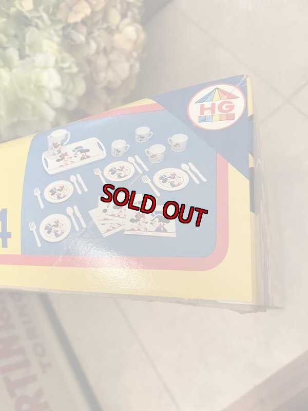 画像7: Disney Mickey & Minnie Play set with Box / ディズニー　ミッキー＆ミニー　箱入りプレイセット (7)