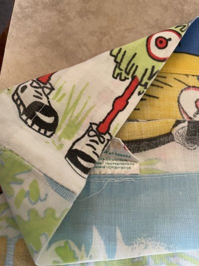 画像3: Mcdonalds Pillow Case Canada/ マクドナルド　ピローケース　カナダ製