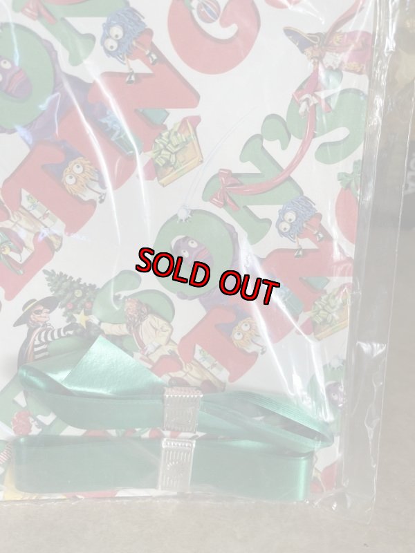 画像4: McDonald’s  Gift Wrap Paper  / マクドナルド　ペーパー、ラッピングペーパー　 (4)