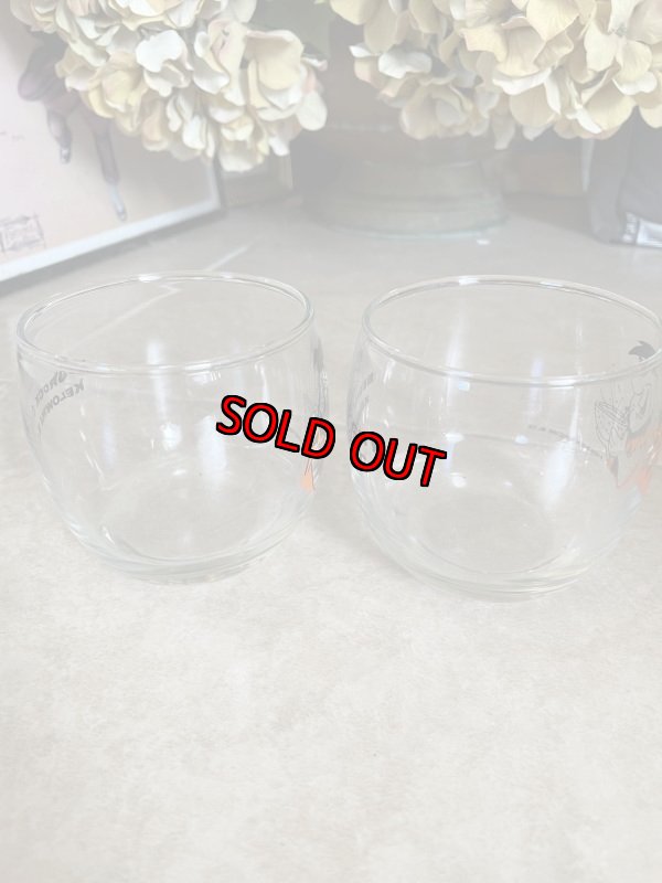 画像5: Flintstones Glass Cup set of 2  1974 / フリントストーン　丸みのあるコップ 2個セット (5)