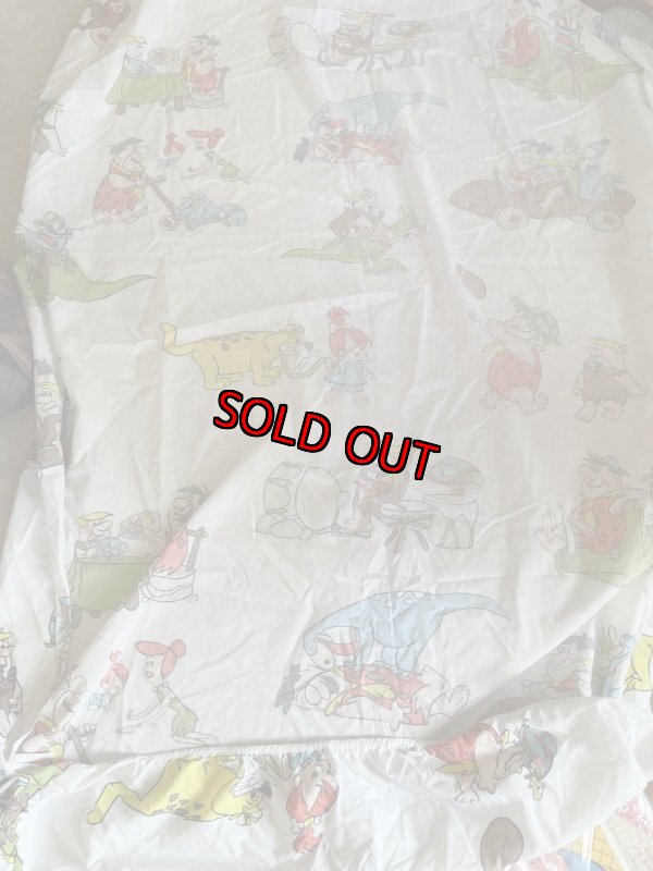 画像5: Hanna Barbera Flintstones box Sheet  / ハンナバーベラ、フリントストーンズのボックスシーツ (5)