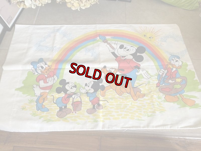 画像5: Disney Mickey Mouse Pillow Case  60‘s (C) / ディズニーのミッキーマウス　ピローケース　枕カバー (5)