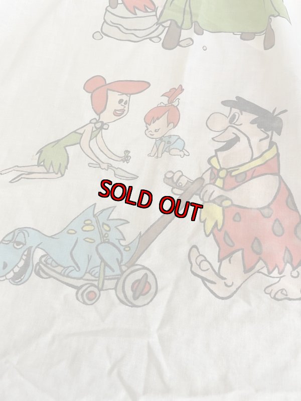 画像2: Hanna Barbera Flintstones box Sheet  / ハンナバーベラ、フリントストーンズのボックスシーツ (2)