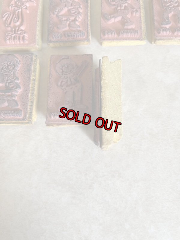 画像4: Hanna Barbera Yogi , Huckleberry Rubber Stamps set of 18  / ハンナバーベラのヨギベア 、ハックル君　ゴム製スタンプ　18個セット (4)