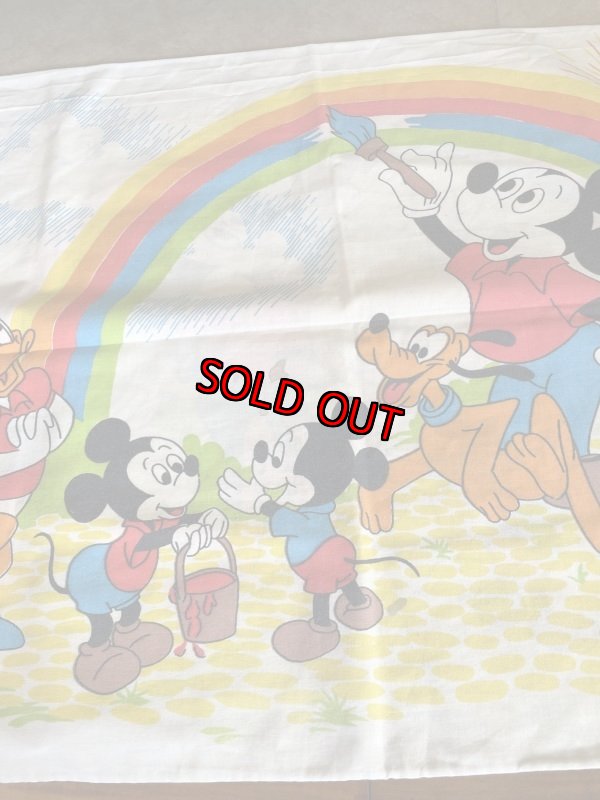 画像8: Disney Mickey Mouse Pillow Case  60‘s (C) / ディズニーのミッキーマウス　ピローケース　枕カバー (8)