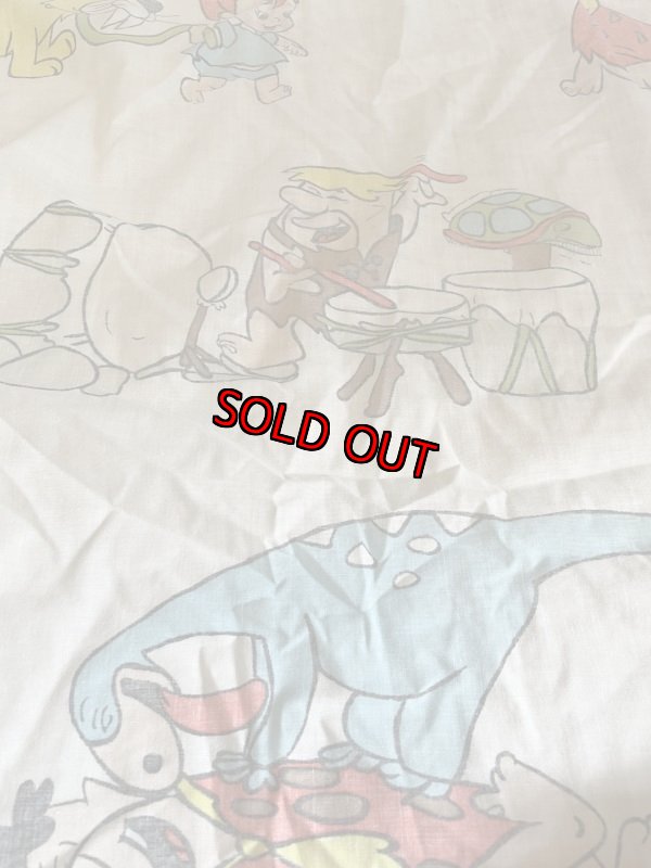画像8: Hanna Barbera Flintstones box Sheet  / ハンナバーベラ、フリントストーンズのボックスシーツ (8)