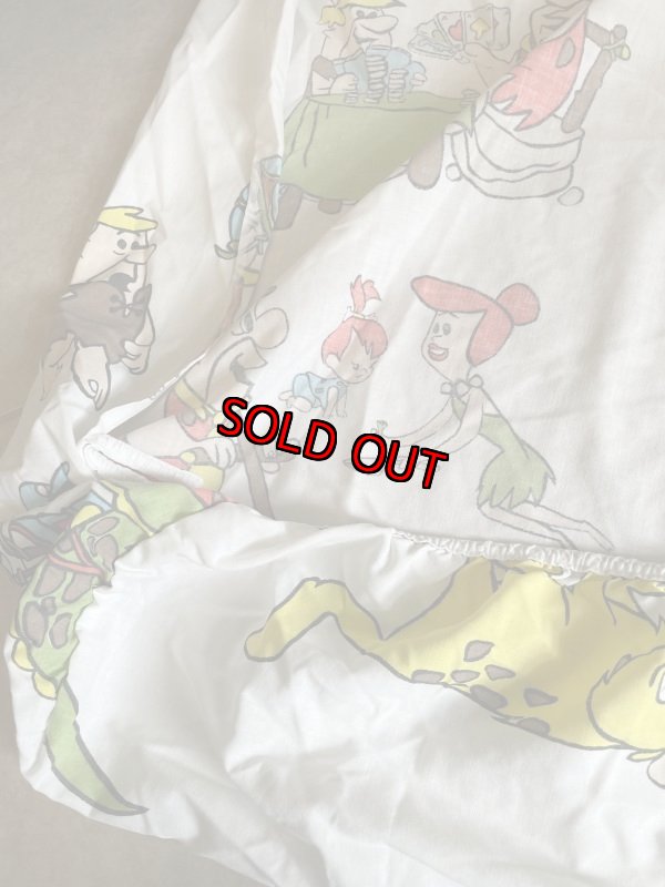 画像7: Hanna Barbera Flintstones box Sheet  / ハンナバーベラ、フリントストーンズのボックスシーツ (7)