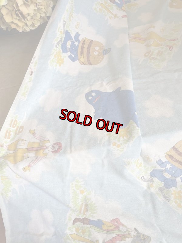 画像7: Mcdonalds flat sheet  Canada/ マクドナルド フラットシーツ カナダ製 (7)