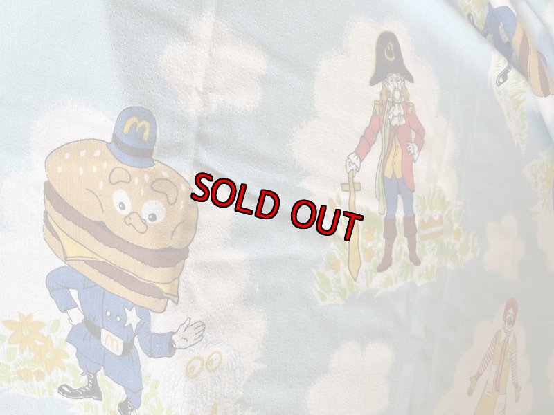画像5: Mcdonalds flat sheet  Canada/ マクドナルド フラットシーツ カナダ製 (5)