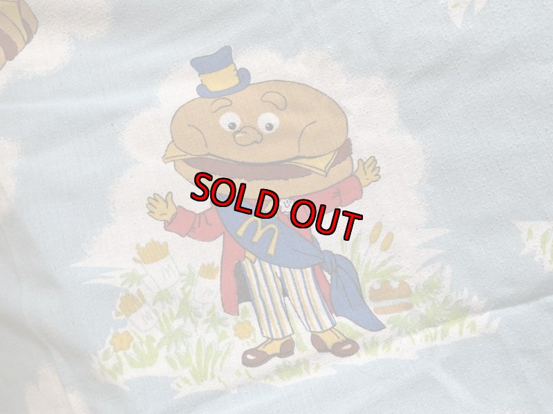 画像3: Mcdonalds flat sheet  Canada/ マクドナルド フラットシーツ カナダ製 (3)