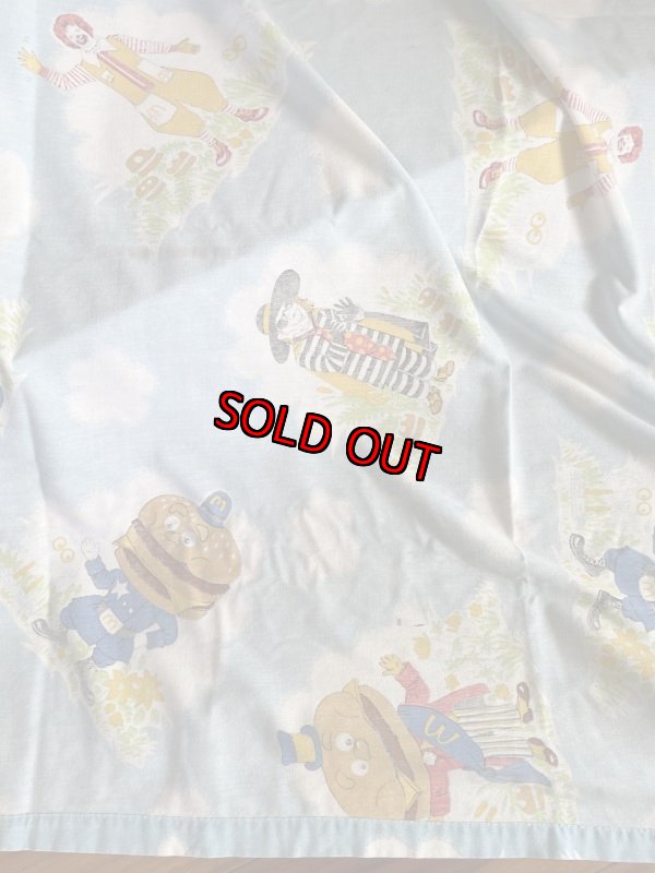 画像6: Mcdonalds flat sheet  Canada/ マクドナルド フラットシーツ カナダ製 (6)