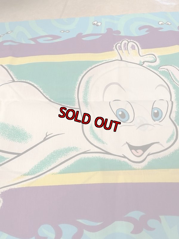 画像4: Casper & Wendy The Friendly Ghost  Pillow Case Blue / キャスパー　ピローケース　ブルー (4)