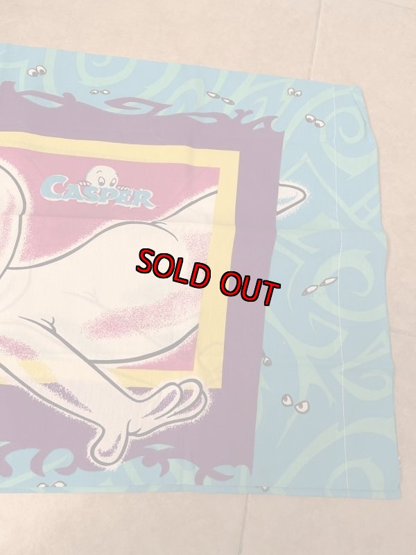 画像7: Casper & Wendy The Friendly Ghost  Pillow Case Blue / キャスパー　ピローケース　ブルー (7)
