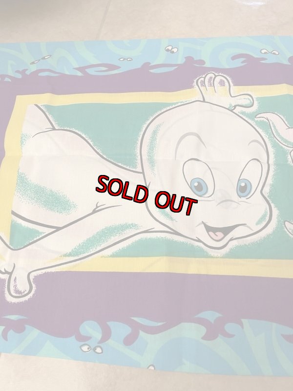 画像5: Casper & Wendy The Friendly Ghost  Pillow Case Blue / キャスパー　ピローケース　ブルー (5)