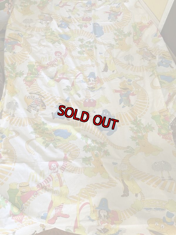 画像4: Mcdonalds flat sheet train  Canada 1976 / マクドナルド　フラットシーツ　トレイン　カナダ製 (4)