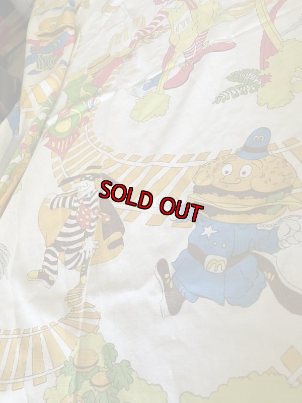 画像6: Mcdonalds flat sheet train  Canada 1976 / マクドナルド　フラットシーツ　トレイン　カナダ製 (6)