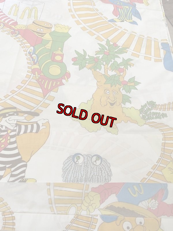 画像3: Mcdonalds flat sheet train  Canada 1976 / マクドナルド　フラットシーツ　トレイン　カナダ製 (3)