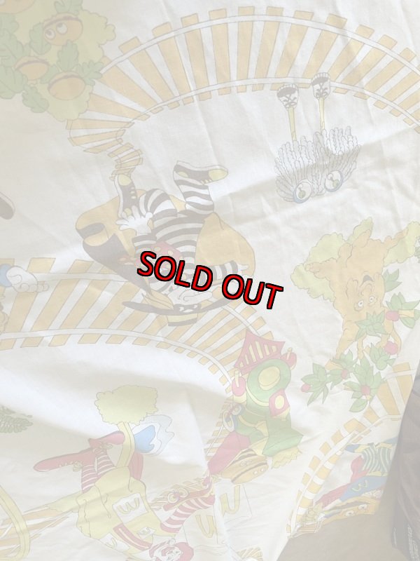 画像7: Mcdonalds flat sheet train  Canada 1976 / マクドナルド　フラットシーツ　トレイン　カナダ製 (7)