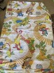 画像1: Mcdonalds flat sheet train  Canada 1976 / マクドナルド　フラットシーツ　トレイン　カナダ製 (1)
