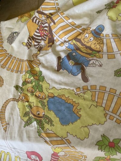 画像2: Mcdonalds Box sheet train Canada 1976 / マクドナルド　ボックスシーツ　トレイン　カナダ製