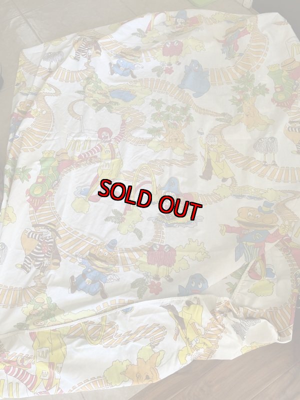 画像5: Mcdonalds Box sheet train Canada 1976 / マクドナルド　ボックスシーツ　トレイン　カナダ製 (5)