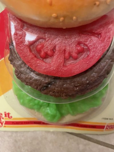画像2: Burger King Hamburger play food set 1987 / バーガーキングのハンバーガー、プレイフードセット