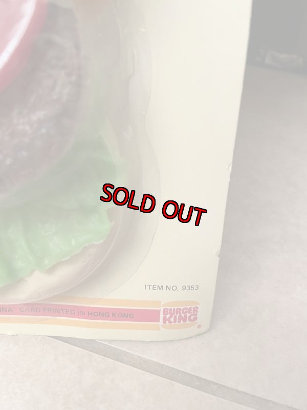 画像4: Burger King Hamburger play food set 1987 / バーガーキングのハンバーガー、プレイフードセット (4)