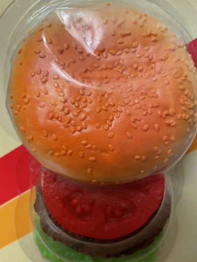 画像1: Burger King Hamburger play food set 1987 / バーガーキングのハンバーガー、プレイフードセット