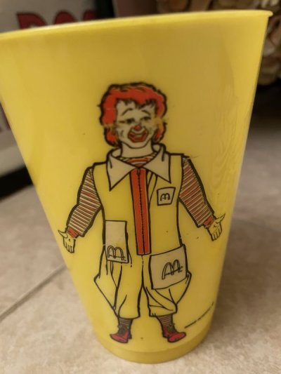 画像3: McDonald’s Yellow Plastic Cup Set of 4 (B) 1978 / マクドナルドのプラスチック製、イエローコップ、4個セット