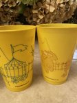 画像9: McDonald’s Yellow Plastic Cup Set of 4 (A) 1978/ マクドナルドのプラスチック製、イエローコップ、4個セット (9)