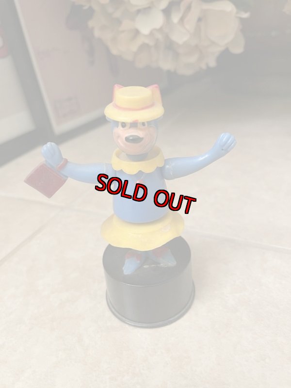画像1: Hanna Barbera Yogi Bear Cindy Push Puppet  / ハンナバーベラ　ヨギベア　シンディのプッシュパペット (1)