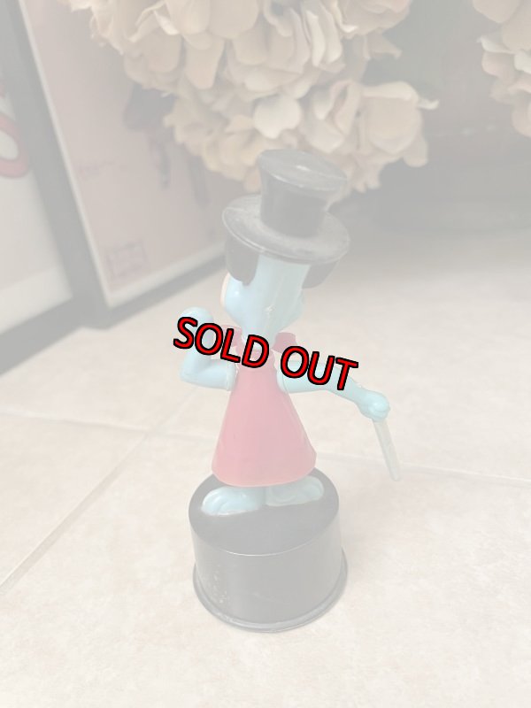 画像4: Huckleberry Hound Push Puppet / ハンナバーベラ　ハックルベリーハウンド　プッシュ　パペット (4)