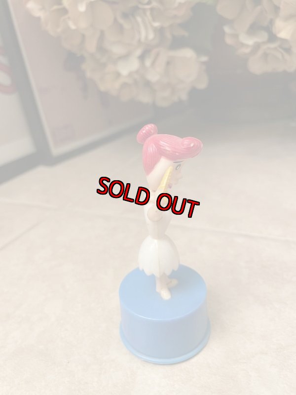 画像5: Flintstones Wilma Push Puppet / ハンナバーベラ　フリントストーン　ウィルマ　プッシュパペット (5)