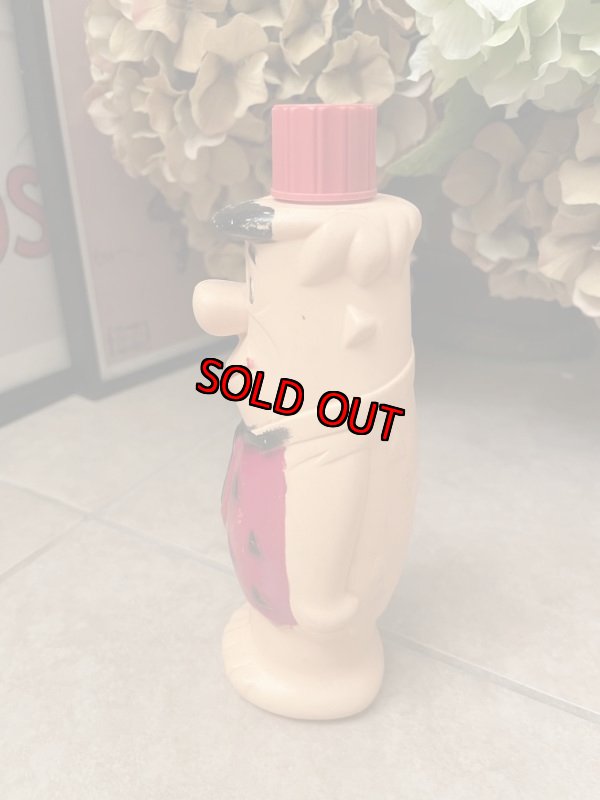 画像2: Hanna Barbera Flintstones Fred Soaky Bottle (A) /  フリントストーンズ、フレッドのソーキーボトル (2)