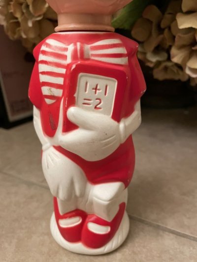 画像2: Disney Pinocchio Plastic  Soaky  Bottle / ディズニーのピノキオ　プラスチック製　ソーキーボトル