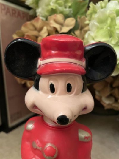 画像1: Disney Mickey Mouse Bandleader Soaky bottle / ディズニー、ミッキーマウス バンドリーダー ソーキーボトル 60年代