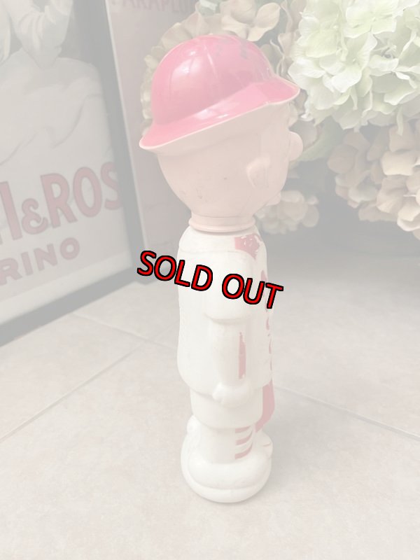 画像4: Mr Magoo Baseball  Red Soaky bottle / ミスターマグー　赤い野球服　ソーキーボトル　 (4)
