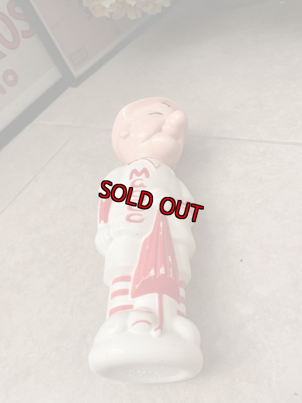 画像5: Mr Magoo Baseball  Red Soaky bottle / ミスターマグー　赤い野球服　ソーキーボトル　 (5)