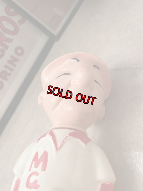 画像9: Mr Magoo Baseball  Red Soaky bottle / ミスターマグー　赤い野球服　ソーキーボトル　 (9)