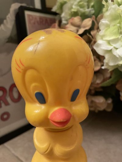 画像1: Looney Tunes Tweety Plastic Colgate Soaky Bottle (A)  / トゥイーティー　プラスチック製　ソーキーボトル