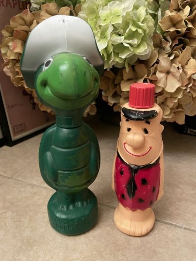 画像3: Hanna Barbera Flintstones Fred Soaky Bottle (A) /  フリントストーンズ、フレッドのソーキーボトル