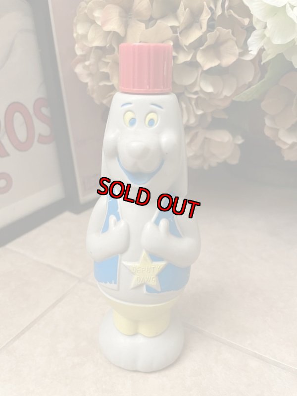 画像1: Deputy Dawg Soaky bottle (A) / ワンワン保安官　ソーキーボトル　60年代 (1)