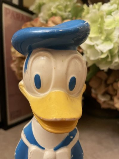 画像1: Disney Donald Duck Soaky bottle / ディズニー、ドナルドダック ソーキーボトル 60年代