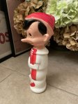 画像2: Disney Pinocchio Plastic  Soaky  Bottle / ディズニーのピノキオ　プラスチック製　ソーキーボトル (2)