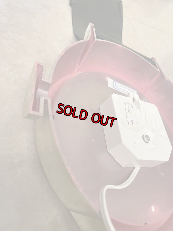 画像19: McDonalds Ronald Large Wall Clock Watch Style  / マクドナルド、ロナルドの大きい腕時計スタイルの丸い壁時計　大きいウォールクロック (19)