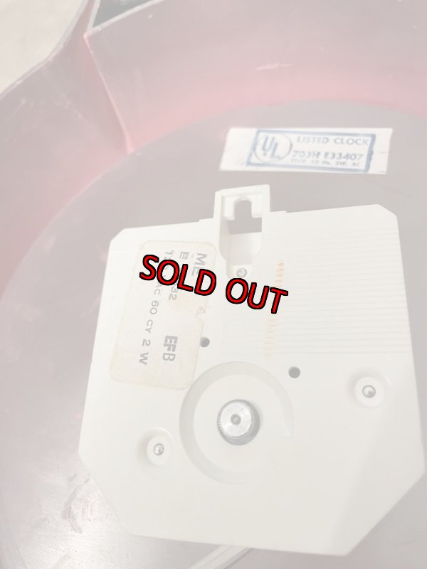 画像16: McDonalds Ronald Large Wall Clock Watch Style  / マクドナルド、ロナルドの大きい腕時計スタイルの丸い壁時計　大きいウォールクロック (16)