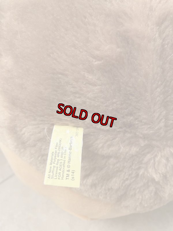 画像8: Yogi Bear large face Plush cushion Doll   / ヨギベア ぬいぐるみ 大きいフェイス クッション (8)