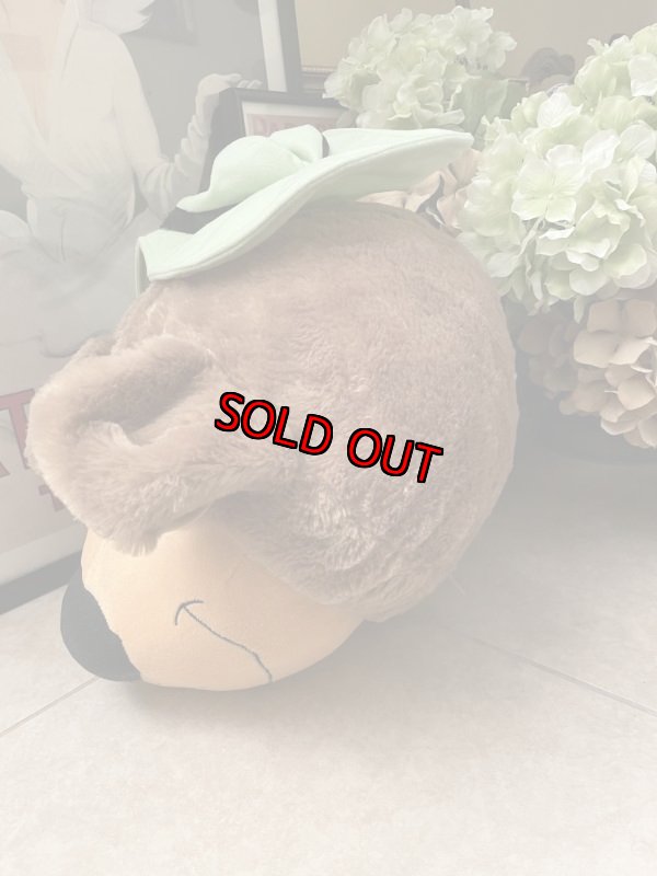 画像6: Yogi Bear large face Plush cushion Doll   / ヨギベア ぬいぐるみ 大きいフェイス クッション (6)