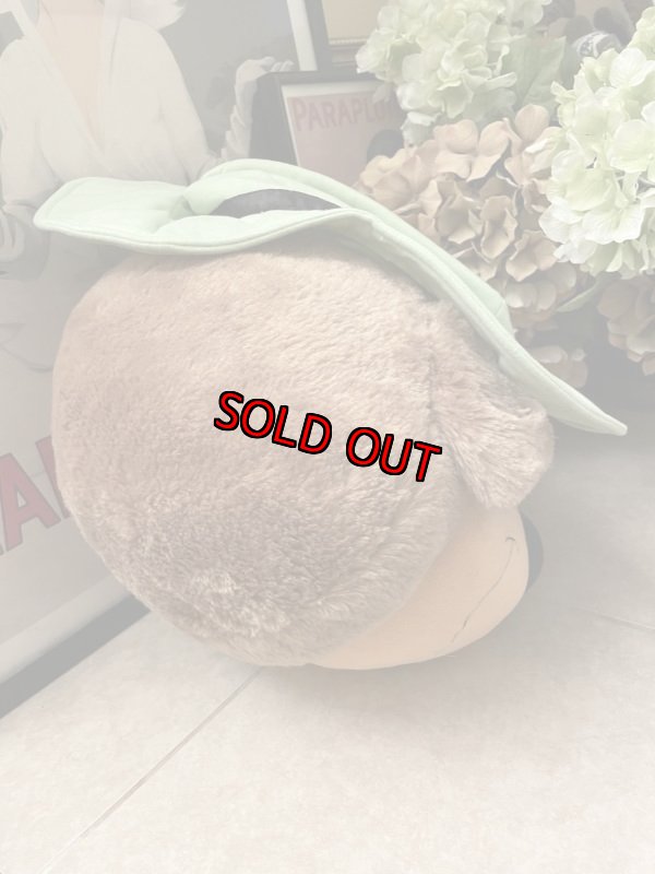 画像9: Yogi Bear large face Plush cushion Doll   / ヨギベア ぬいぐるみ 大きいフェイス クッション (9)