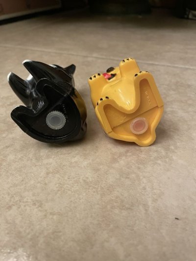 画像3: Ken L Ration plastic dog & cat  Salt & Pepper set / プラスチック製、塩コショウのセット